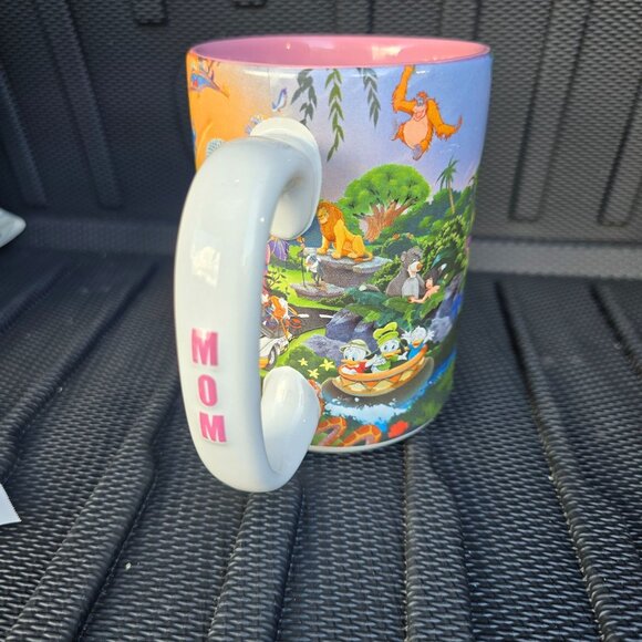 Disney World Four Parks One World Mom Themed character coffee mug mickey mouse - Picture 2 of 11